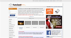 Desktop Screenshot of fotozz.hu